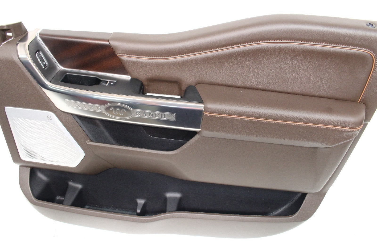 2023 - 2025 Ford Super Duty King Ranch Door Panels, Full Set, Brown Leather OEM