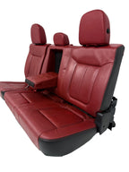 2009-2014 Ford F150 Limited Interior, OEM Red Leather Seats Console Door Panels