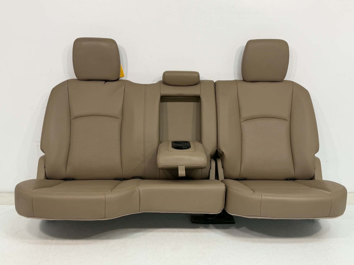 2019-2012 Ram Rear Seats, Crew Cab Pebble Tan Leather 60/40 w/ Armrest