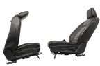Ford Mustang Seats Front GT Black Leather Powered Seat Set 2005 2006 2007 2008