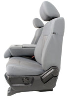 1999 - 2016 Ford Super Duty Front Seats, XL Steel Gray Cloth Manual w/ Jumpseat