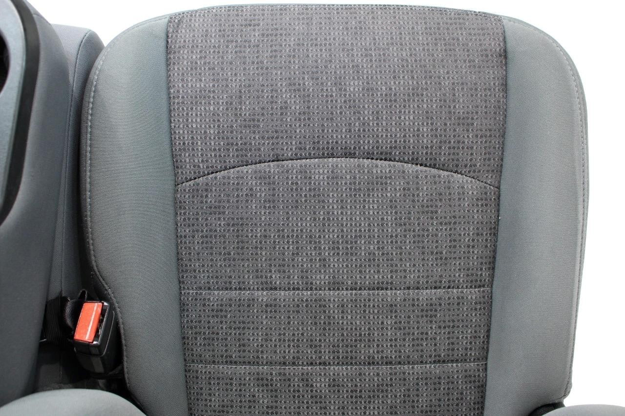 2009 - 2018 Dodge Ram Front Bench Seat, Powered w/ Center Jumpseat, Diesel Gray