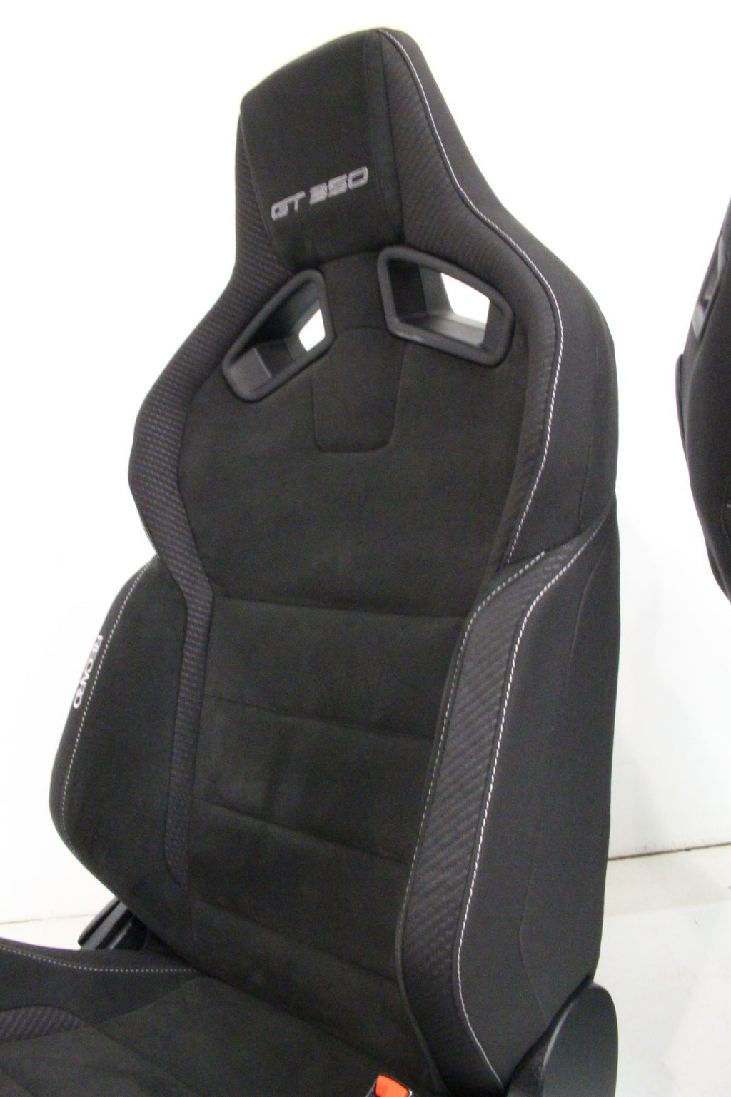 2015 - 2025 Mustang Shelby Recaro Front Seats Suede Power Tracks S550 S650 GT350