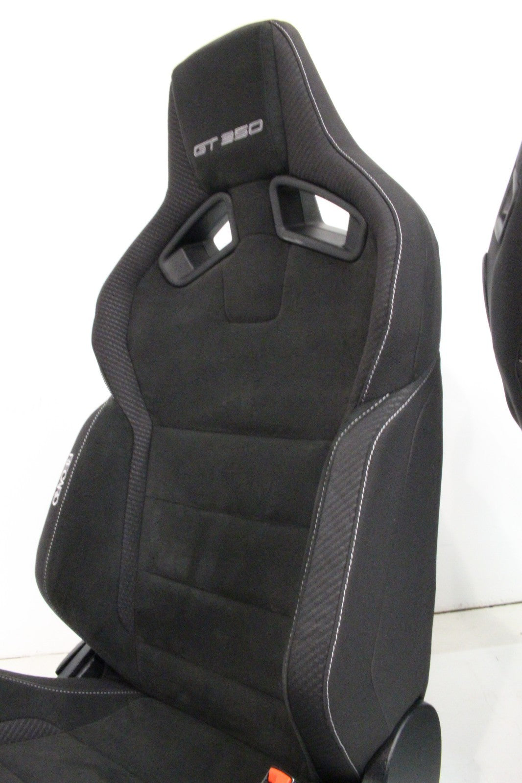 2015 - 2025 Mustang Shelby Recaro Front Seats Suede Power Tracks S550 S650 GT350