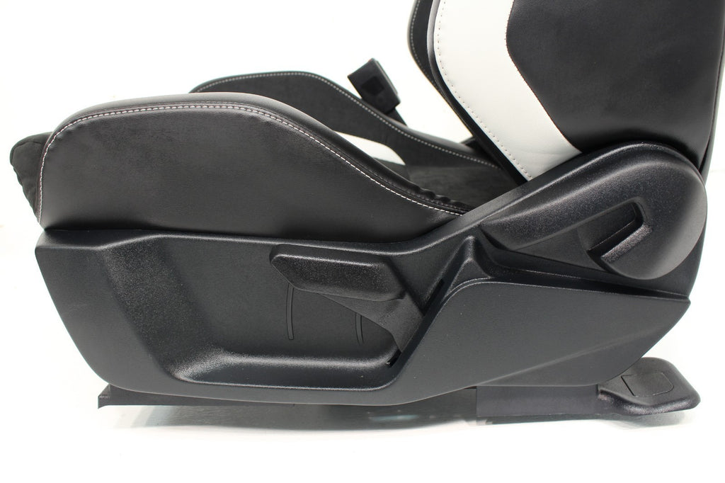 2015 - 2025 Mustang Shelby GT500 Recaro Front Seats Suede S550 S650 OEM Leather