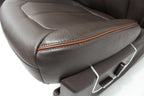 2015 - 2022 Ford F150 Super Duty Front Seats, King Ranch Java Brown Leather