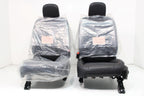 18-25 Jeep Wrangler JL Gladiator JT Heated Power Leather Seats Black NEW OEM