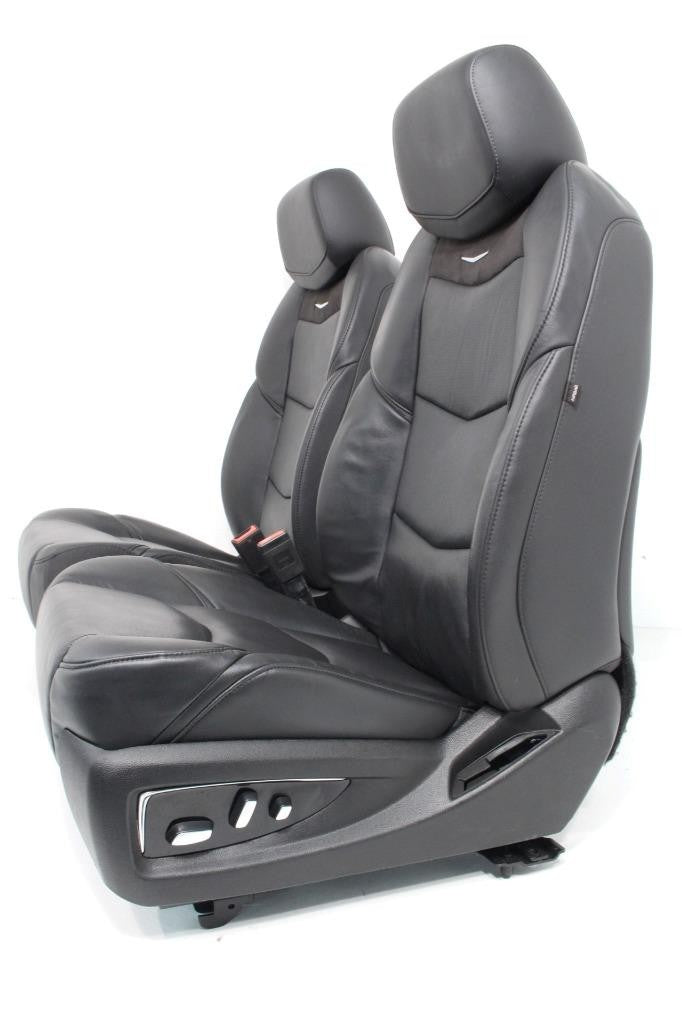 2016 - 2020 Cadillac Escalade Front Leather Powered Seats, Black