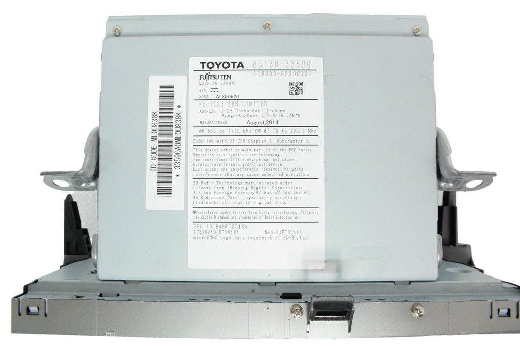 2015-2016 Lexus ES350 ES300h OEM Nav Gracenote Radio Receiver 86130-33590 100476