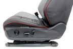 2022 - 2025 VW Golf GTI Mk 8.5 Seats Set Two-Tone Leather Black Gray Heat Cool