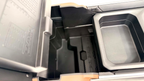 2019 - 2026 Ram 2500 3500 HD Center Console, Brown Leather w/ Logo