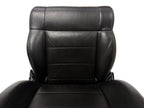 2007-2018 Jeep JK JKU 4-Door Wrangler Unlimited Seats Set, Black Leather Heat
