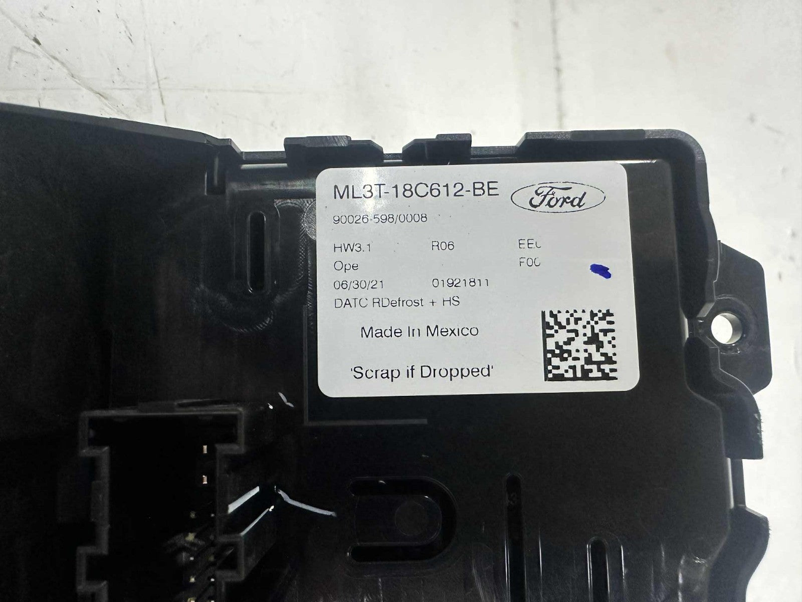 2021 - 2025 Ford F-150 F150 Climate Control Heated Seat  ML3T-18C612-BE