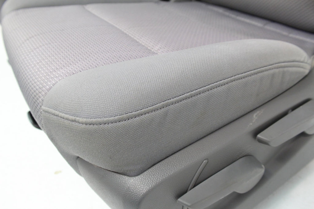 2014 - 2019 Sierra Chevy Silverado Front Seats, Gray Cloth Manual w/ Lumbar