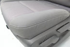 2014 - 2019 Sierra Chevy Silverado Front Seats, Gray Cloth Manual w/ Lumbar
