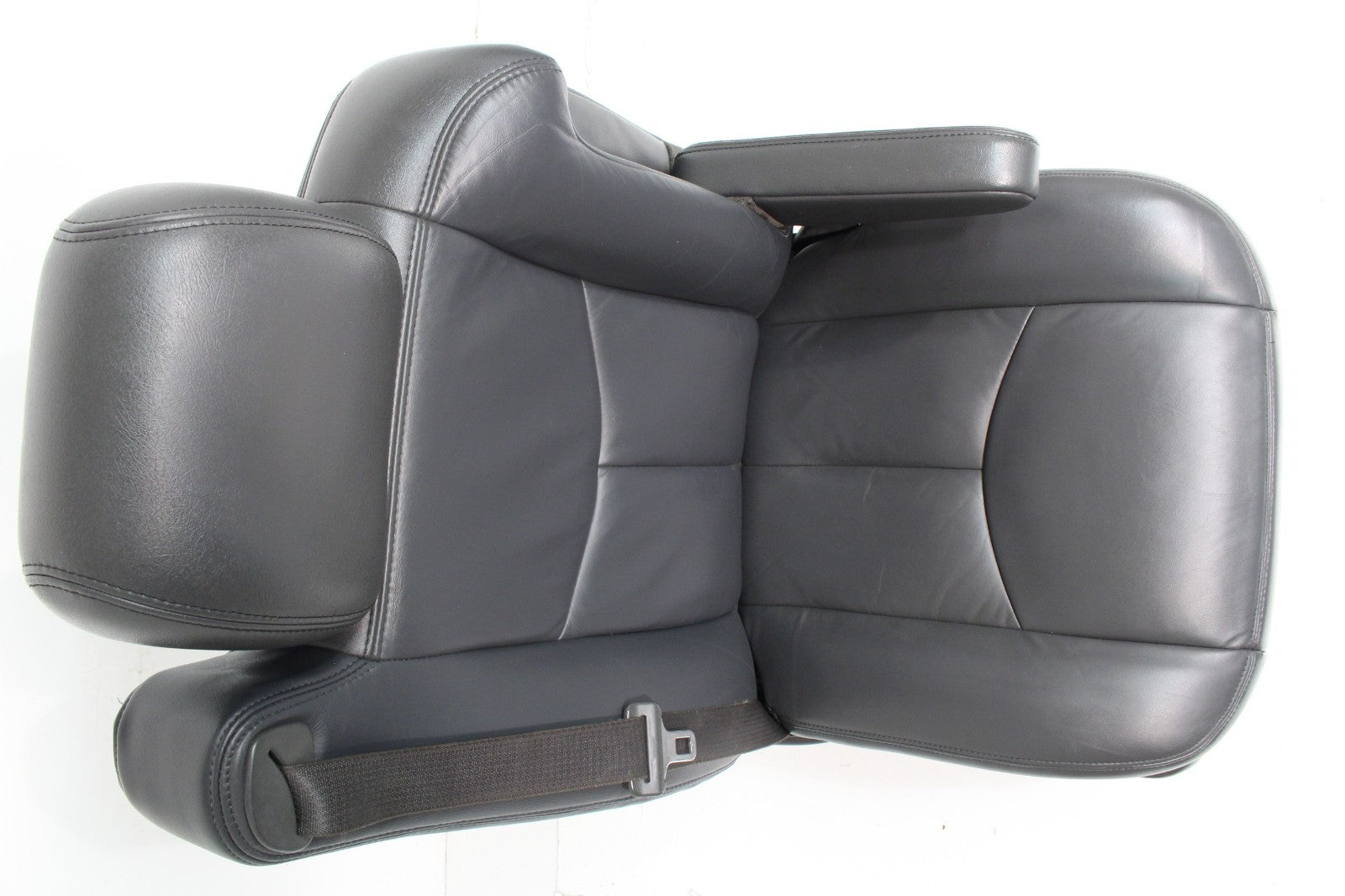 1999 - 2007 Chevy Silverado Seats, OEM Powered Heated Dark Pewter Leather