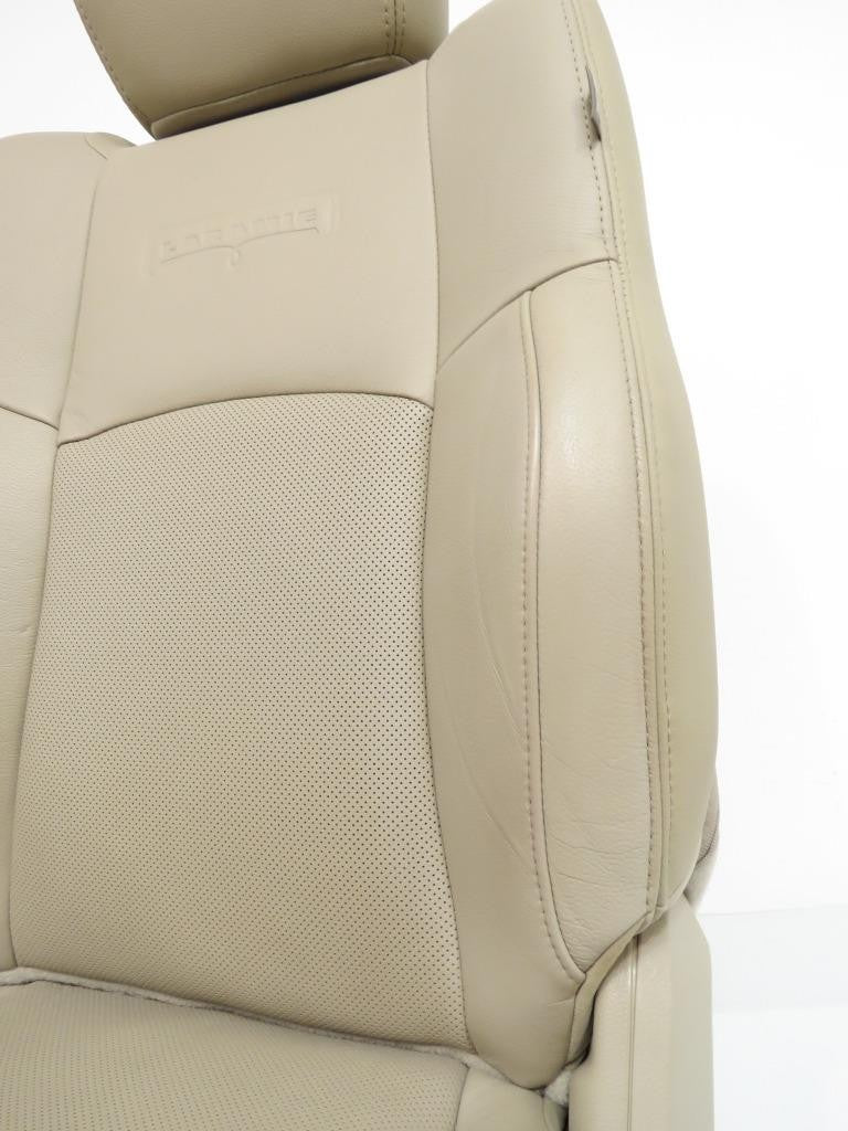 2013 - 2018 Dodge Ram Seats & Console, Tan Leather Laramie Heated Cooled