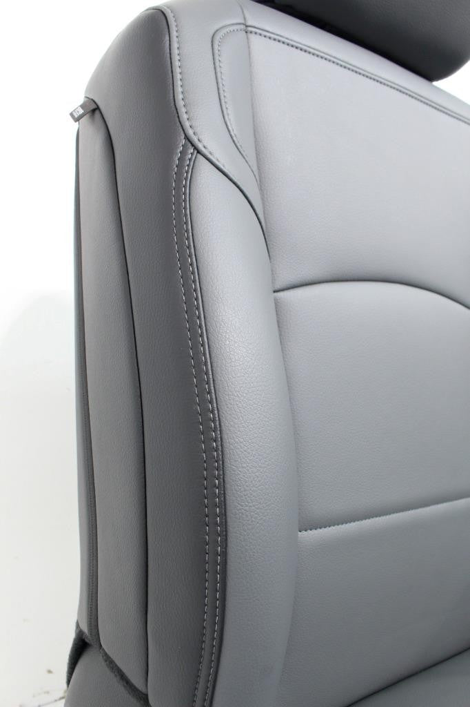 2019 - 2024 Ram HD Front Bench Seat, Diesel Gray Vinyl Manual w Center Jump Seat