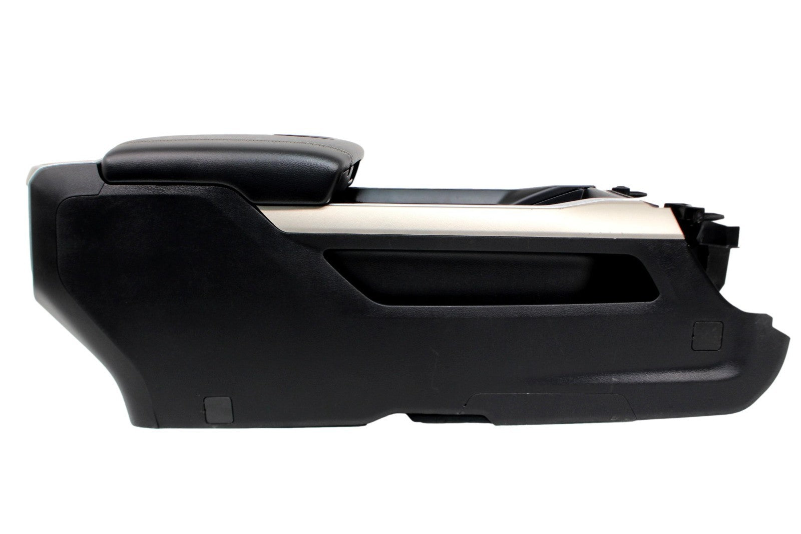 2019 - 2025 Dodge Ram 2500 3500 Center Console w/ Install Kit, Gold Trim & Wood