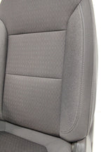 2019 - 2026 Chevy Silverado Split Bench Seat, LT Black Cloth w/ Power Driver