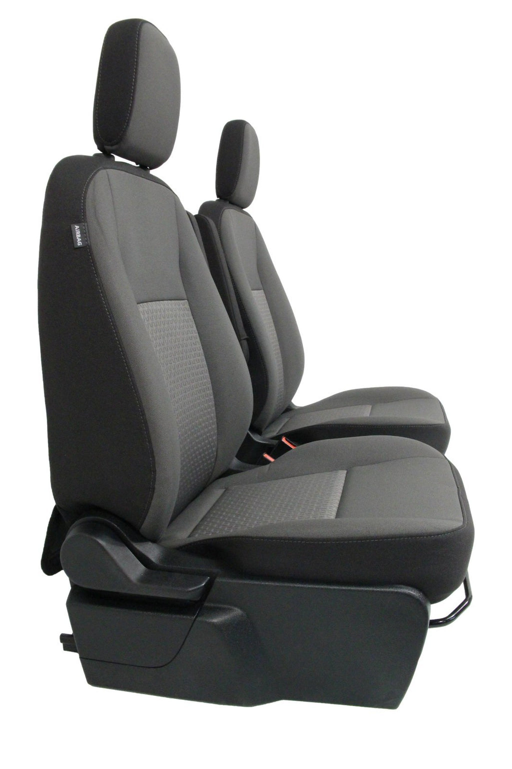 2015 - 2026 Ford Transit Seats, Dark Gray Cloth, Manual w/ Dual Armrests Lumbar