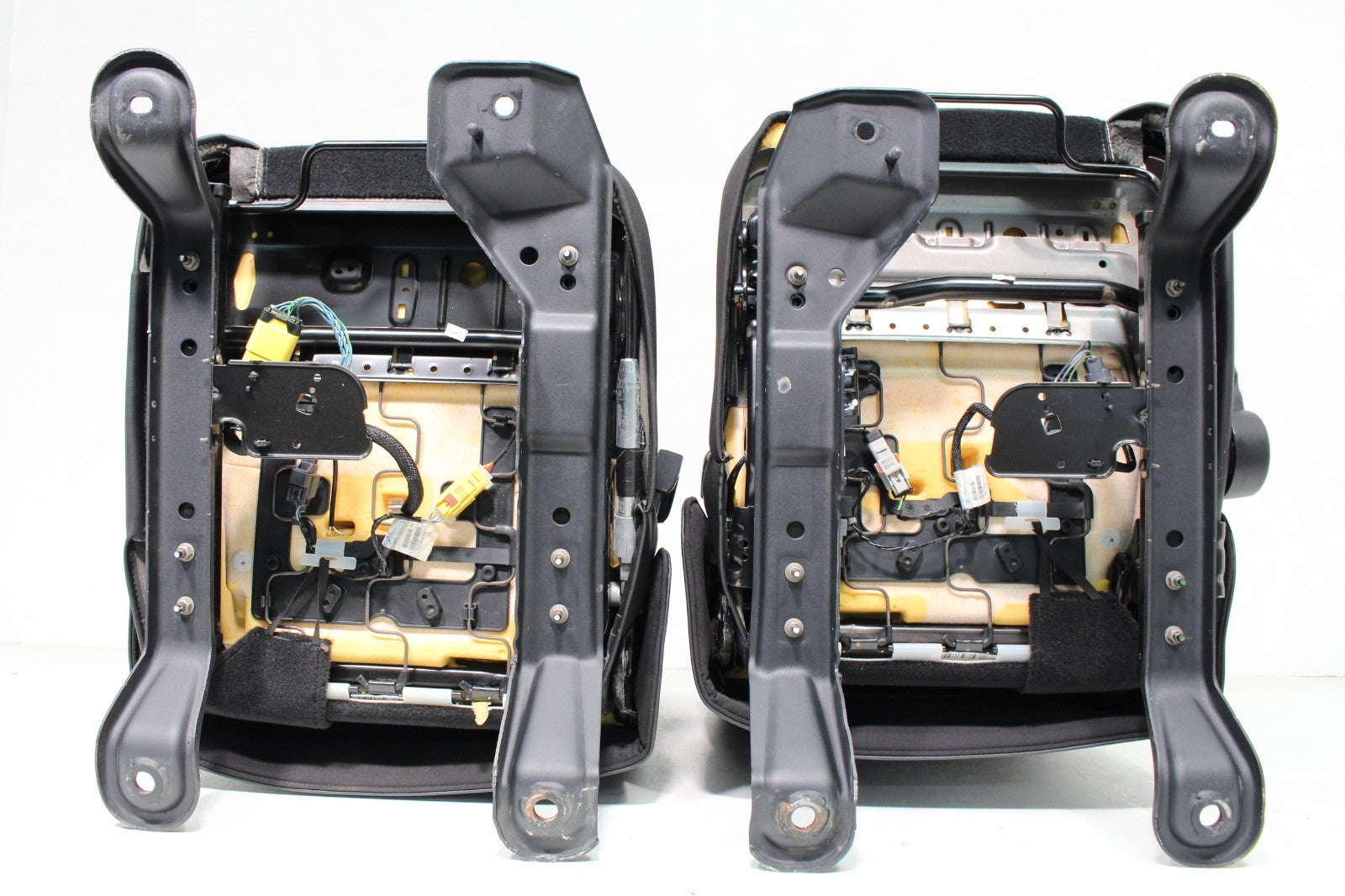 07-18 Jeep Wrangler JKU Freedom Edition Seats, Oscar Mike Black Leather Full Set