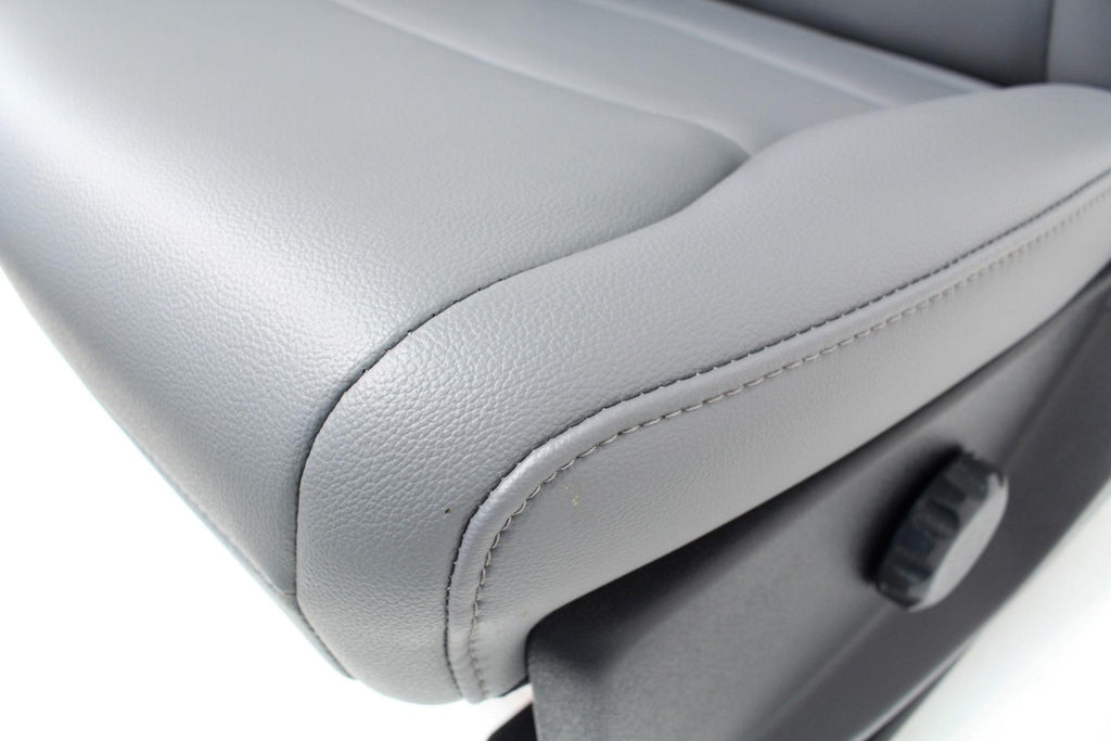 2015 - 2025 Ford F150 F250 Super Duty Gray Vinyl Bucket Seats Jump Seat NEW OEM