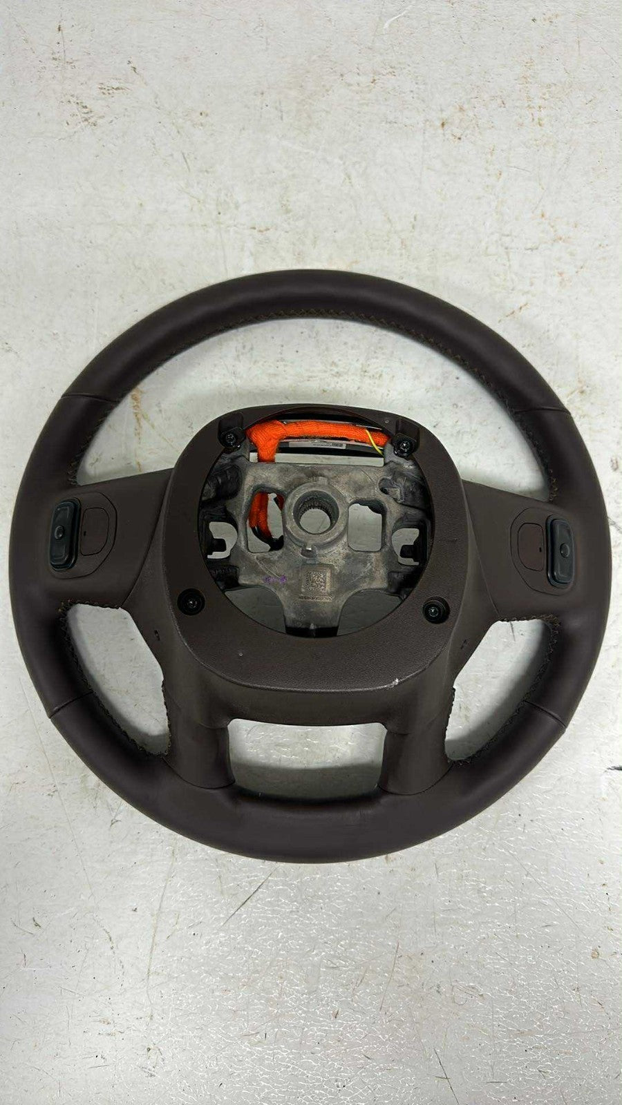 2019 - 2026 Ram 1500 Longhorn Steering Wheel, Bison Brown w/ Woodgrain 0 Miles