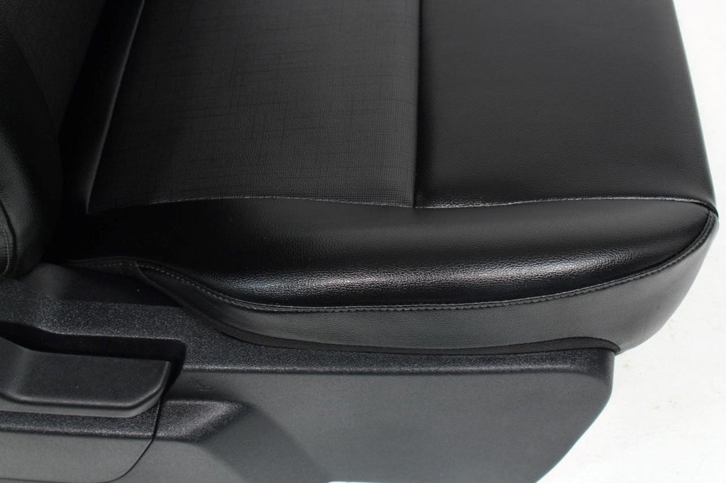 2015 - 2026 Ford Transit Seats, Black Dark Gray Vinyl, Manual w/ Armrest OEM