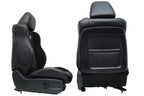 11-23 Dodge Charger SRT Seats, Scat Pack Black Alcantara Leather w/ Heat Cool