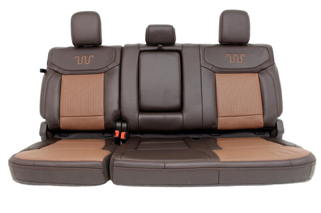 2021-2026 Ford F150 23+ Super Duty King Ranch Rear Seat, Crew Cab Heated Leather