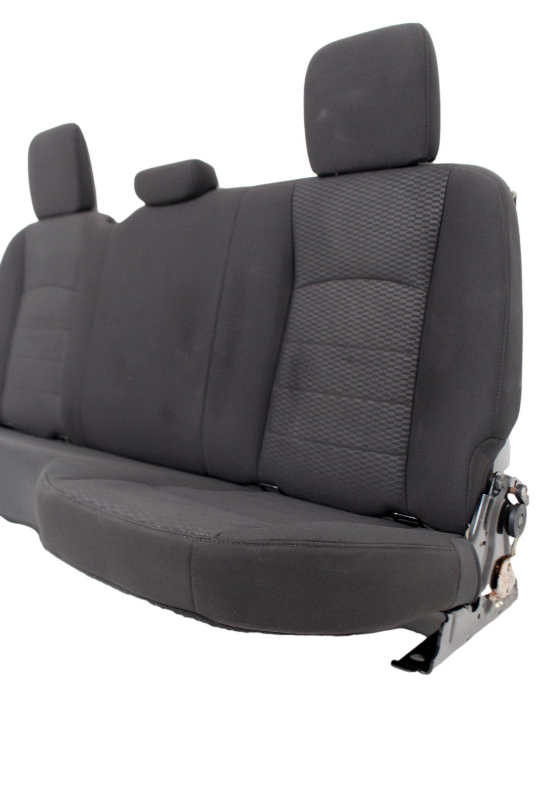 2009-2024 Dodge Ram Seats, Quad Cab Front & Rear, Manual Black Cloth w/ Jumpseat