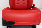 2020 - 2025 Chevy Corvette C8 Seats GT1 Adrenaline Red Leather 8-Way Power