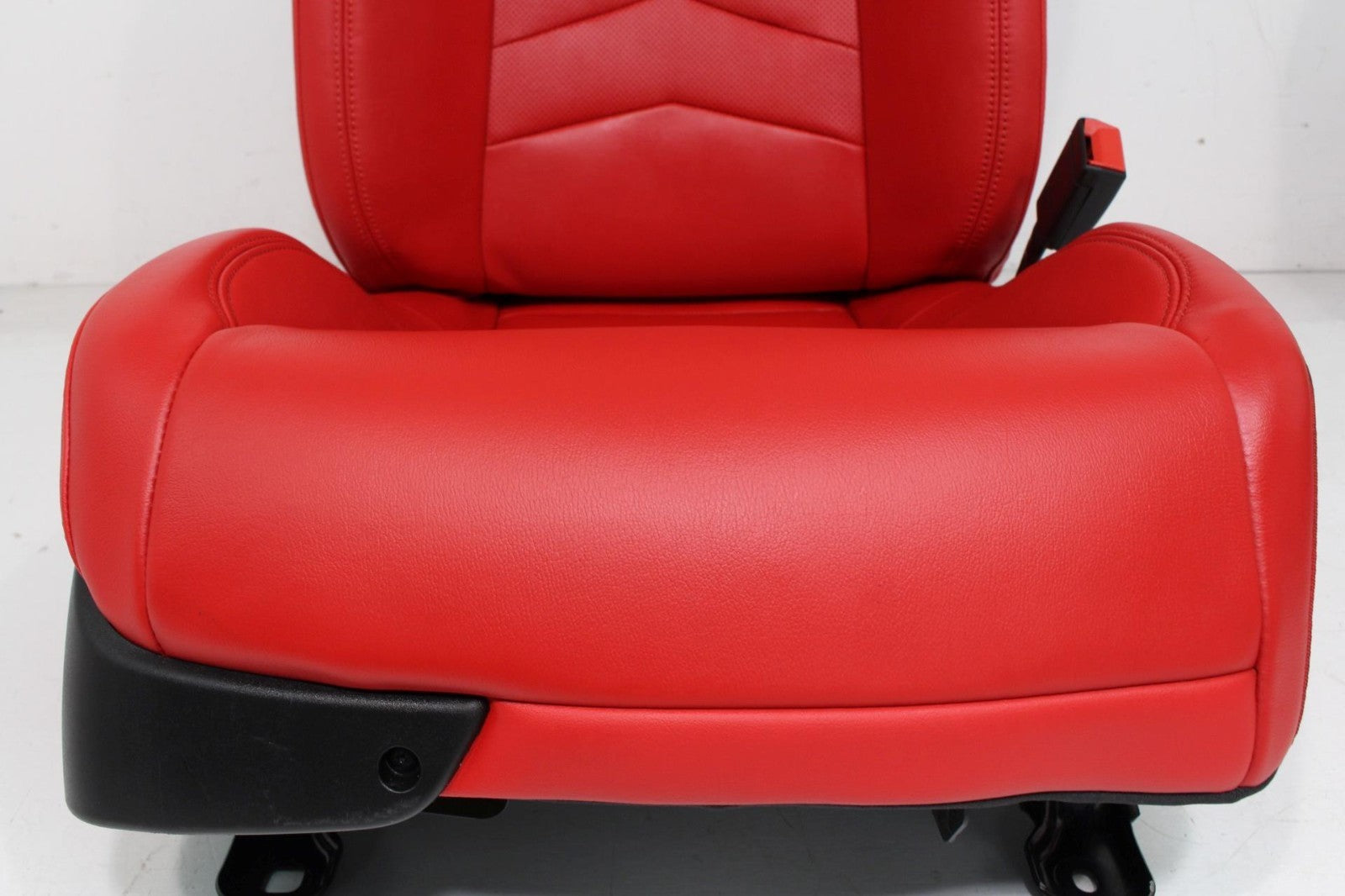 2020 - 2025 Chevy Corvette C8 Seats GT1 Adrenaline Red Leather 8-Way Power