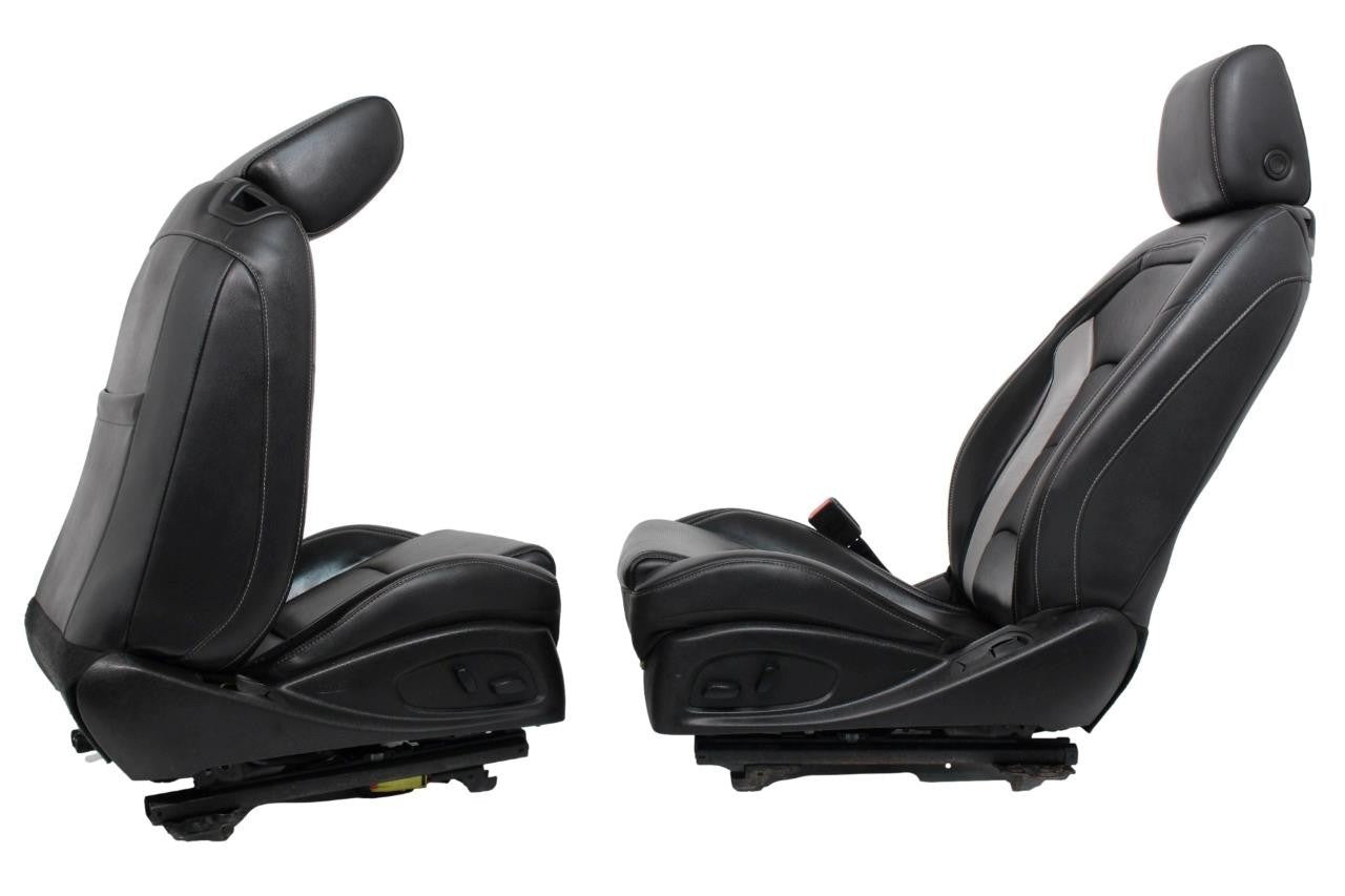 2016 - 2024 Camaro Seats, Front Rear Coupe, 2LT Black Leather Heated Ventilated