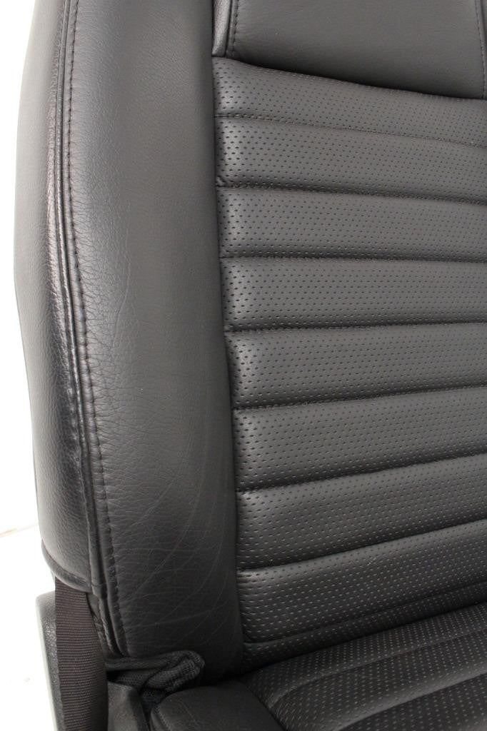2005 - 2009 Ford Mustang Front Seats, GT Black Leather w/ Power Driver OEM