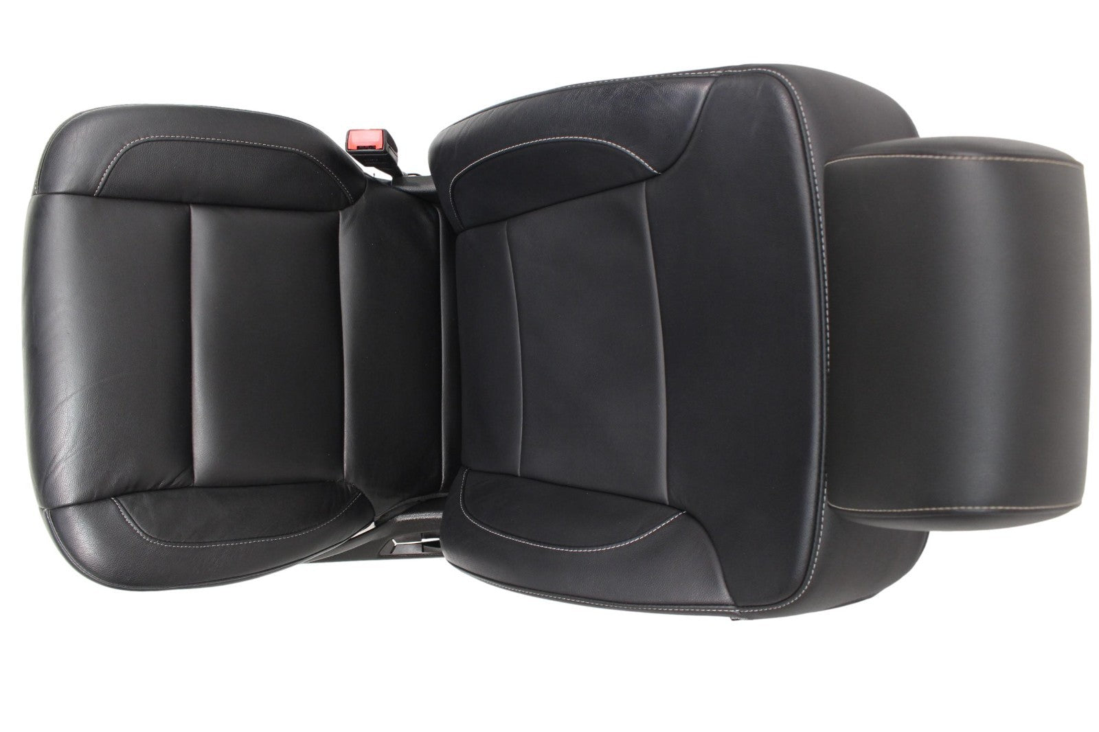 2014 - 2019 GM Sierra Silverado LTZ Front Seats, Black Leather, Powered Heated