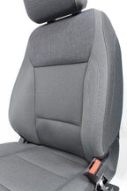 2021 - 2026 Ford F150 Super Duty Front Seats, XLT Gray Cloth 8-Way Power Driver
