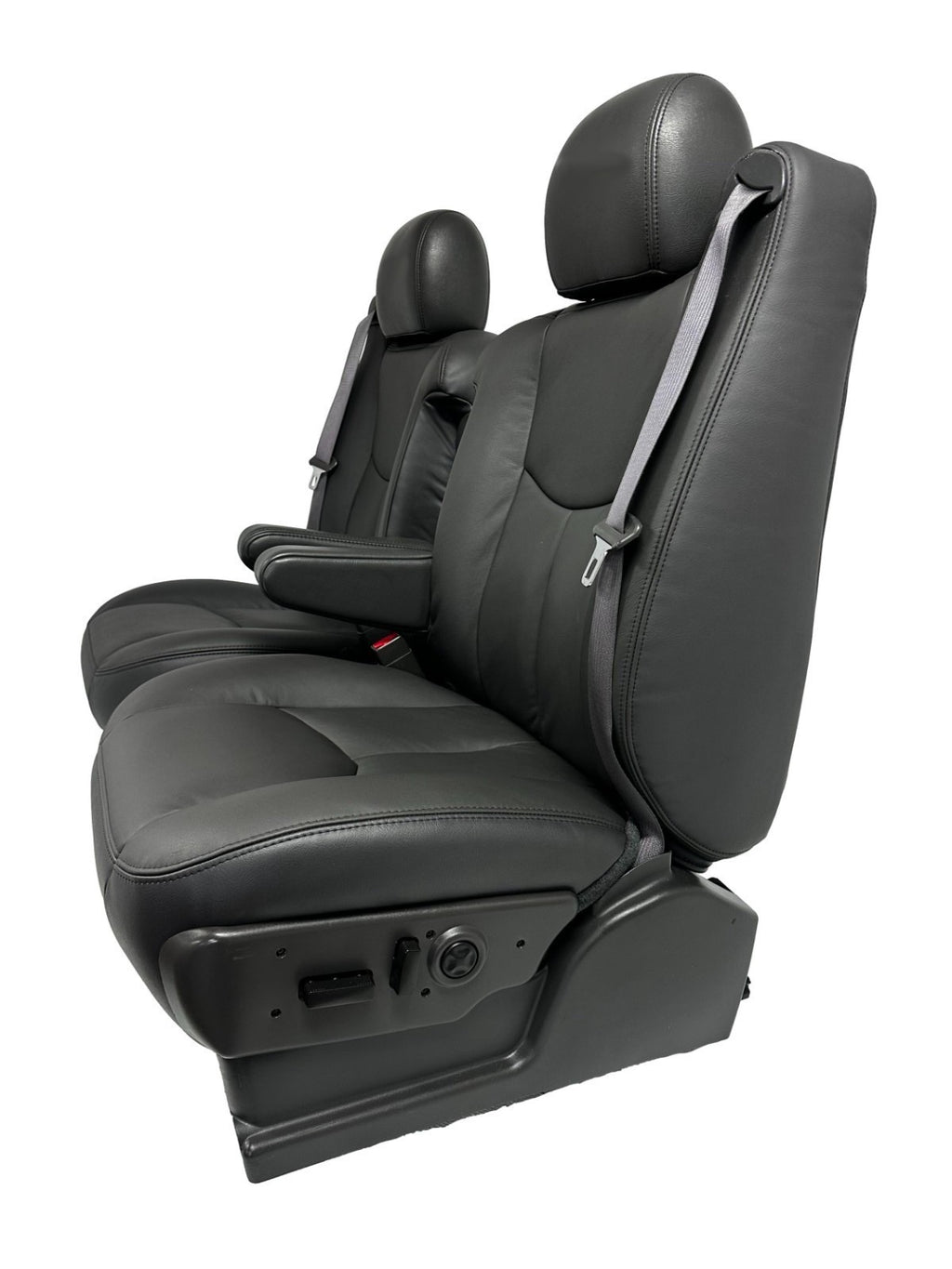 1999 - 2006 Chevy Silverado Front Seats, LT New Leather Dark Pewter Power Heated