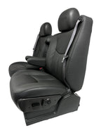 1999 - 2006 Chevy Silverado Front Seats, LT New Leather Dark Pewter Power Heated