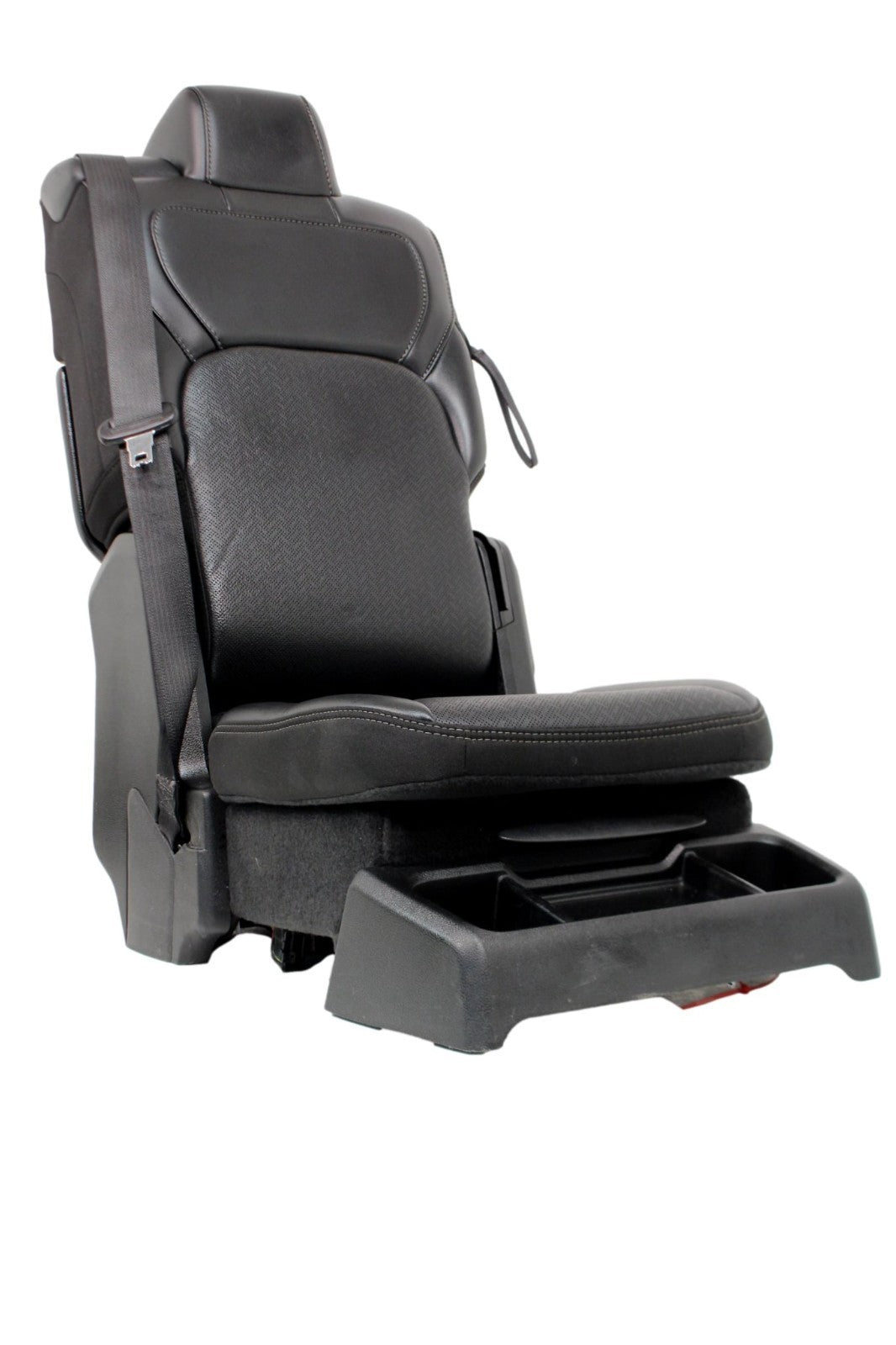 2019 - 2025 Ram 1500 Center Jumpseat, Laramie Black Leather w Dash Trim Brackets