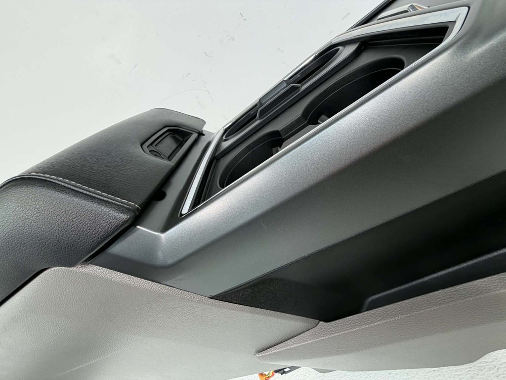 15-22 F150 Super Duty Center Console & Install Kit w/o Shifter Gray Leather XLT