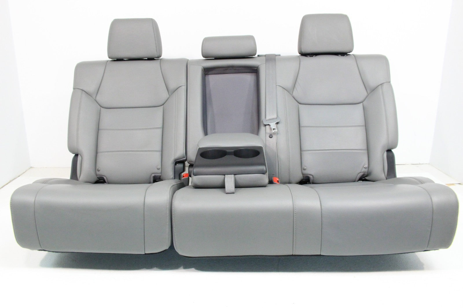 2014 - 2021 Toyota Tundra Seats Set Crewmax, OEM Gray Leather