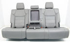 2014 - 2021 Toyota Tundra Seats Set Crewmax, OEM Gray Leather Heated Limited