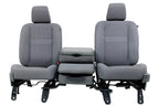 2002 - 2009 Dodge Ram Split Bench Seat, Slate Gray Cloth w/ Power Driver, Lumbar
