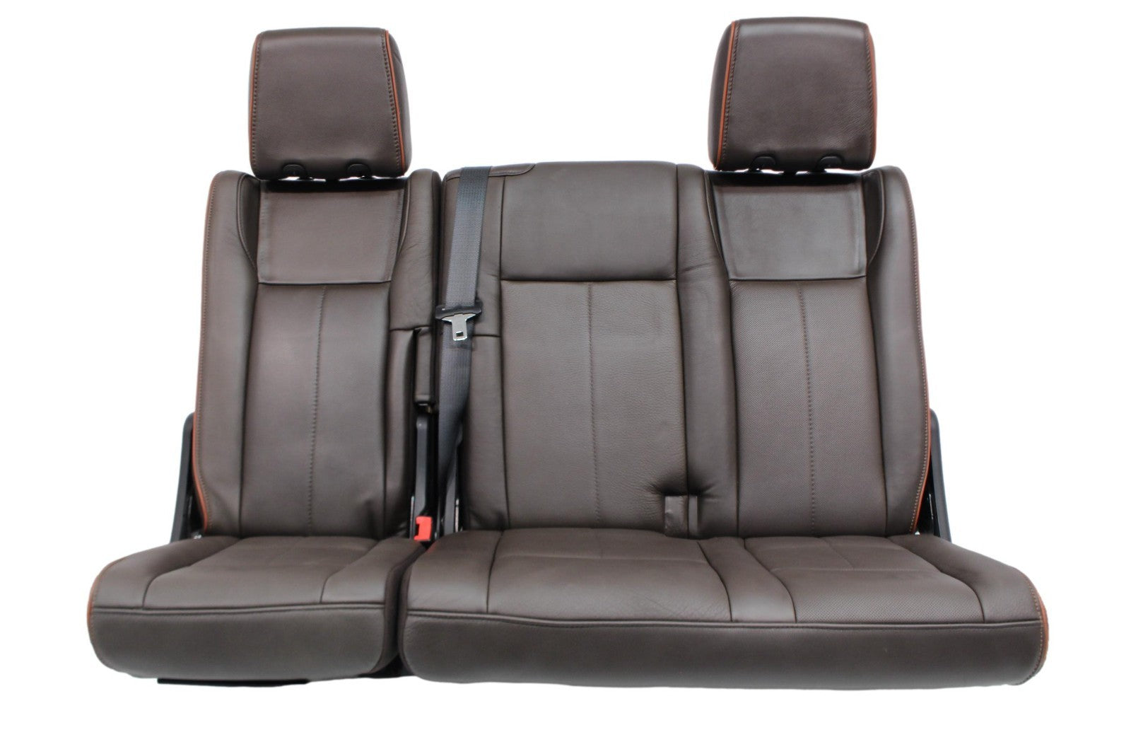 2015 - 2017 Ford Expedition King Ranch Seats 3 Row Set, Mesa Brown Leather OEM