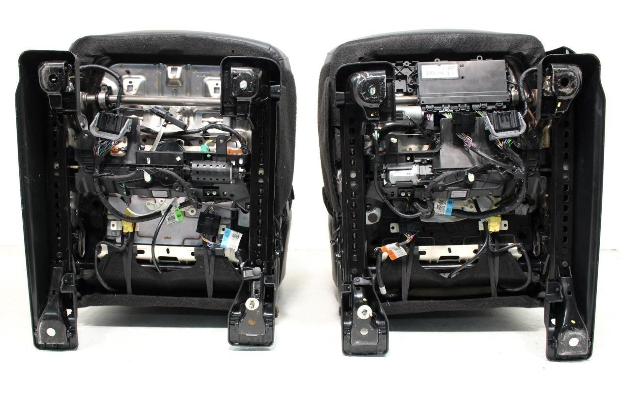 2021+ Ford F150 Super Duty Seats Set, Crew Cab Lariat Leather Baja Tan Heat Cool