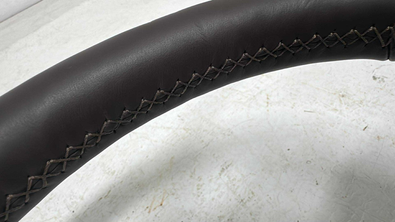 2019 - 2026 Ram 1500 Longhorn Steering Wheel, Bison Brown w/ Woodgrain 0 Miles