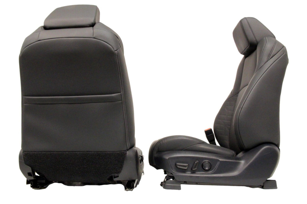 2024-2025 Toyota Tacoma TRD Double Cab Seats - Black SofTex Leather, Heated/Vent
