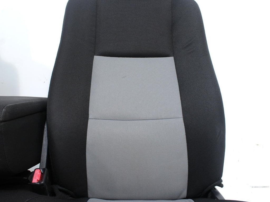 1998 - 2010 Ford Ranger Seats, 60-40 Split Bench, Black Gray Cloth, Extended Cab